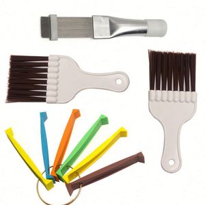 Cepillo Limpiador de Aire Acondicionado, Herramienta de Limpieza de Aletas de Condensador, Juego de Cepillos de Plástico, Regalo - Product Image 2