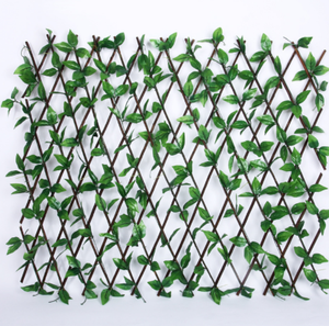 Commercio all'ingrosso artificiale siepe di plastica verticale giardino verde erba pannelli wal sfondo - Product Image 1