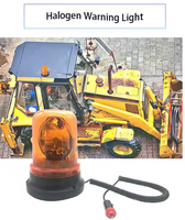 Feu de signalisation d'urgence clignotant ambre 12V/24V pour véhicule, construction, sécurité industrielle