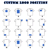 T-shirts pour hommes imprimés DTG avec logo personnalisé, tricotés 100 % polyester, séchage rapide, impression numérique, coupe ample, design uni et vierge