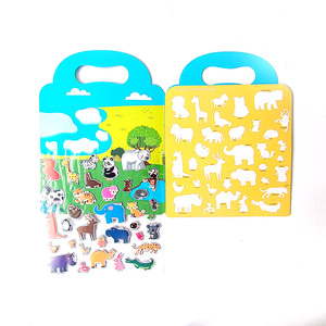 Nouveau <span class=keywords><strong>livre</strong></span> d'autocollants magnétiques pour animaux dinosaures - Product Image 3