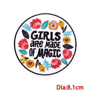 Nouvelle conception de patch thermocollant Girl Power Punk pour la décoration des vêtements et des sacs - Product Image 2