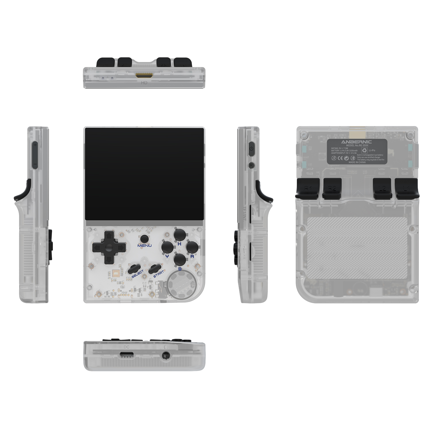 ANBERNIC RG35XX SP Grip & Protective Case | Mechdiy