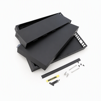 Vente en gros de coques de remplacement complètes pour console Playstation 3 4 pour PS3 PS4 Slim Pro Phat