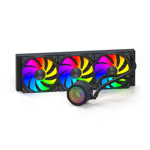 Thiết kế mới 5V AIO <span class=keywords><strong>CPU</strong></span> làm mát chất lỏng 360mm RGB quạt làm mát với video phát lại máy bơm nước cho trường hợp máy tính - Product Image 1