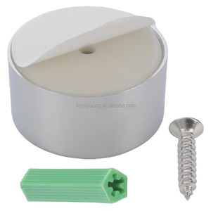 Porte-serviettes mural auto-adhésif pour salle de bain, crochets ronds, support pour torchons de cuisine, organisateur à clips - Product Image 6