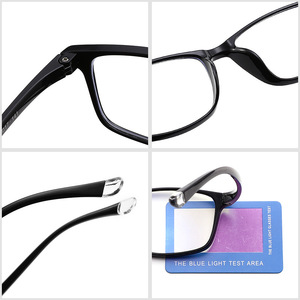 Nouvelles Lunettes de Lecture Unisexe Anti-Lumière Bleue Marron Slim 2026 – Solution Tendance pour Presbytes, Vision Claire, Monture PC - Product Image 2