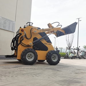 48V <strong>Battery</strong> <strong>Power</strong> Electric Loader Skid Steer Design Zero Emission Quiet Operation for Indoor Warehouse Charging System Included - Product Image 2