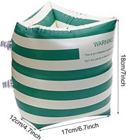 Bouées de bras gonflables en PVC (2 pièces) pour femmes, hommes et enfants – Idéales pour la piscine et la plage en été