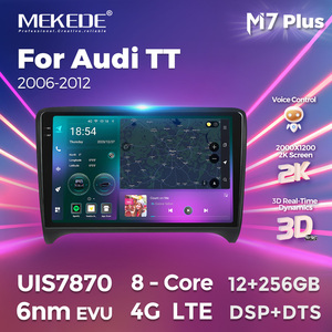 Mekede M6 M7 7870 xe ô tô tự động chơi 2K màn hình QLED 8 lõi 12 + 256G điều hướng GPS Android Wifi FM AM bt5.0 cho Audi TT 2006-2012 - Product Image 5