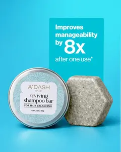 Barra de Champú Revitalizante para Equilibrar el Cabello, Champú Sólido Natural que Mejora la Manejabilidad, Sin Sulfatos, Cuidado del Cabello - Product Image 3