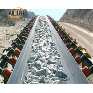 Annilte Manufacture High Strength EP NN Rubber Fabric Conveyor Belt For Stone Crusher