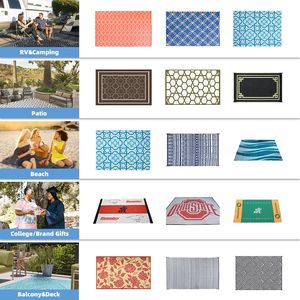 Taille personnalisée/couleur/motif pique-nique <span class=keywords><strong>tapis</strong></span> d'extérieur PP pliable Camping jardin balcon arrière-cour Rv Pation plage événement avec lumières <span class=keywords><strong>tapis</strong></span> - Product Image 3