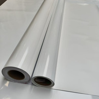Rouleau de vinyle PVC polymérique |   Film de protection de voiture gris brillant, auto-adhésif, sans bulles, à libération d'air, écologique et résistant à l'eau
