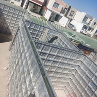 Coffrage en aluminium de dalle de colonne de mur de maison préfabriquée structurelle pour le bâtiment de construction en béton