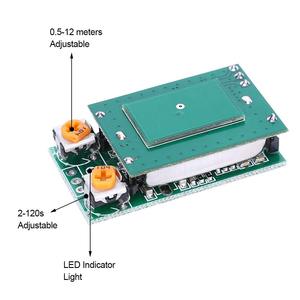 <span class=keywords><strong>HFS</strong></span>-<span class=keywords><strong>DC06</strong></span> lò vi sóng cảm biến chuyển đổi mô-đun 5.8G DC 5V chuyển động thông minh cảm biến chuyển đổi Hội Đồng Quản trị cho kiểm soát nhà hành lang lối đi nhà để xe - Product Image 4