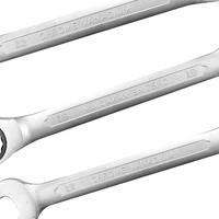 Llave de Trinquete Combinada Bidireccional de 10 mm, Grado Industrial, Acero al Cromo Vanadio, Métrica, OEM, Herramienta de Reparación de Carrocería