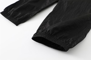 Pantalon décontracté ample pour homme, style hip-hop, avec patch brodé de marque de créateur, motif boussole, en nylon, avec détails métalliques et pierres, imperméable et réfléchissant, style islandais - Product Image 5