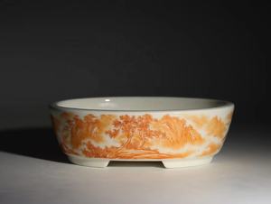 宜兴盆景壶陶瓷釉面壶手拉壶 - Product Image 4