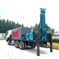 Foreuse de puits d'eau montée sur camion de type séparé avec moteur diesel