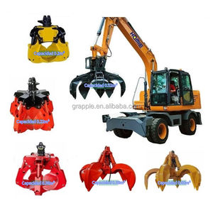 Pinza Idraulica Rotante a 5 Denti HOMIE <span class=keywords><strong>per</strong></span> Gru/Escavatore, <span class=keywords><strong>per</strong></span> Movimentazione Rottami in Deposito - Product Image 6