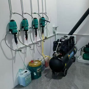 Station de detailing automobile, installation complète de lavage de voiture, laveuse haute pression, enrouleur de tuyau, compresseur d'air - Product Image 3