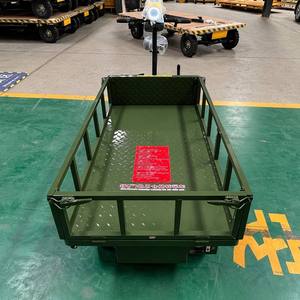 Electric Flatbed Cart Three/<strong>Wheel</strong> Four-<strong>Wheel</strong> Battery Powered Platform Truck Seat Industrial Shopping Material Handling Cart - Product Image 2