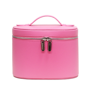Borsa per Cosmetici in <span class=keywords><strong>Pelle</strong></span> PU Personalizzabile con Logo, Grande Capacità, Portatile, Stile Macaron - Product Image 1