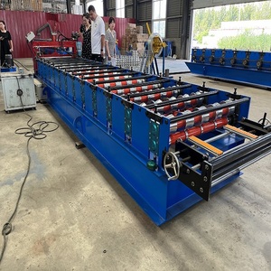 Máquina para Fabricar Láminas de Techo de Hierro Arqueadas de Triple Capa, 1000 mm, 836 mm, 300 h, Máquina para Fabricar Tejas y Láminas para Techos - Product Image 3