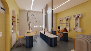 Estación de Baño para Mascotas para Salón Profesional, Diseño Interior Moderno para Spa de Mascotas, Suministro de Muebles Personalizados en un Solo Lugar - Product Image 4