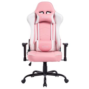 Silla Gamer Giratoria Rosa para <span class=keywords><strong>Niñas</strong></span> VANBOW con Función <span class=keywords><strong>de</strong></span> Masaje, Silla <span class=keywords><strong>de</strong></span> Oficina <span class=keywords><strong>de</strong></span> Acero Inoxidable - Product Image 4
