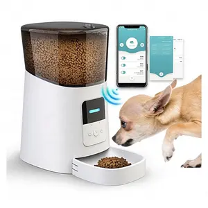 Alimentador de pássaros para animais de estimação, alimentador automático inteligente por atacado, wifi