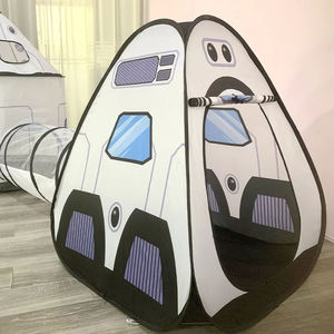 Tente extérieure haute sécurité <span class=keywords><strong>Tunnel</strong></span> enfants jouer espace astronaute Camping tente pop-up avec <span class=keywords><strong>piscine</strong></span> à balles - Product Image 3