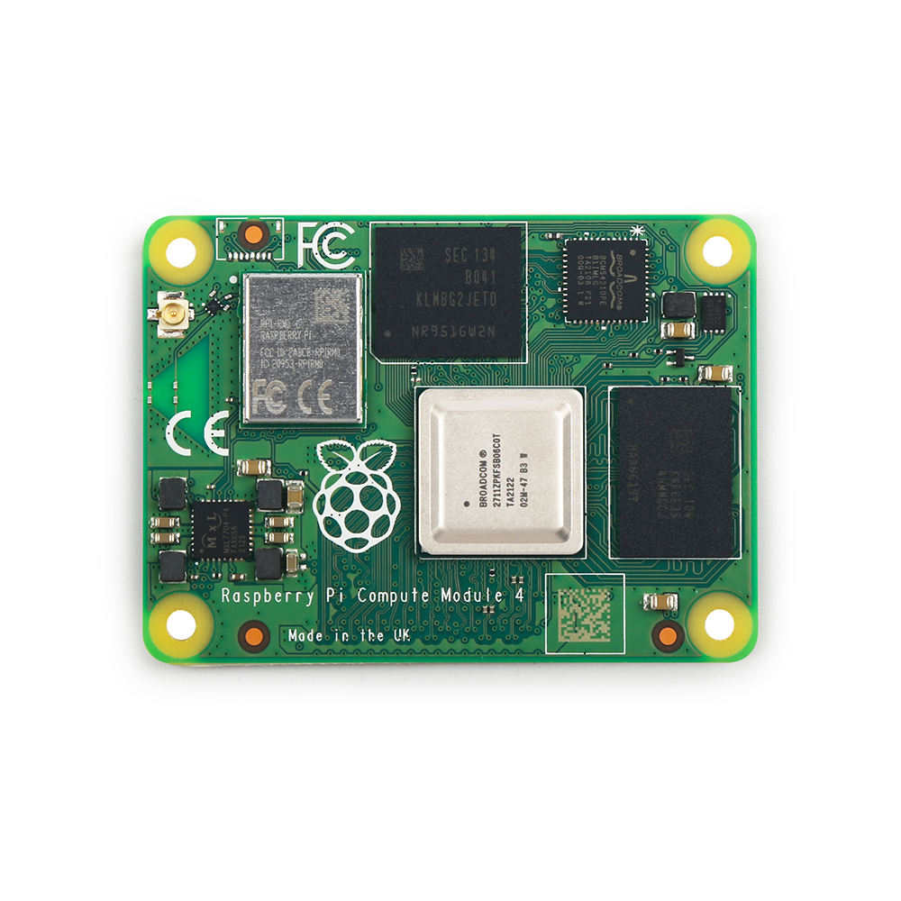 キングダム Raspberry Pi Compute Module 4 with Wifi - 8GB RAM 32GB Emmc