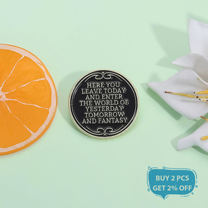 Ở đây bạn rời khỏi Ngày Hôm Nay và bước vào thế giới của ngày hôm qua vào ngày mai và tưởng tượng báo giá hài hước men Pin ma thuật Vương Quốc lối vào mảng bám - Product Image 2