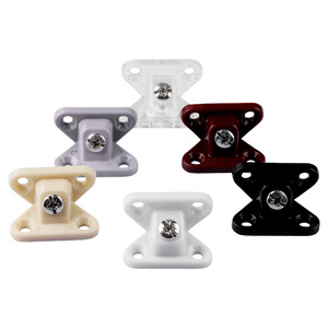 Support d'angle en nylon Xinshengfa à 90 degrés avec vis et écrou pour montage mural - Product Image 4