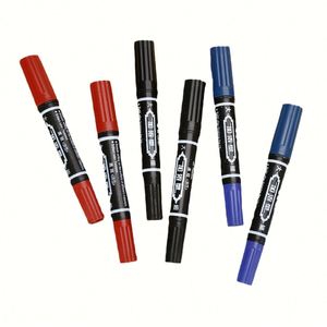 Offre Spéciale – Lot de 12 Marqueurs Permanents à Double Pointe à l'Alcool, Pinceaux Plats, Peinture Acrylique Artistique, Matériau Plastique pour Tableau Blanc - Product Image 3