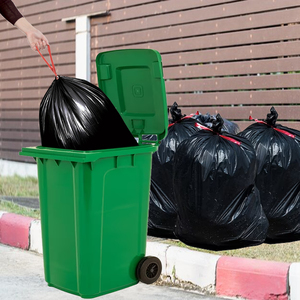 Kantong sampah dapur tinggi plastik PE kantung sampah 13 galon PE <span class=keywords><strong>Poly</strong></span> tugas berat tidak beraroma dapat <span class=keywords><strong>Liner</strong></span> menolak kantong sampah - Product Image 2