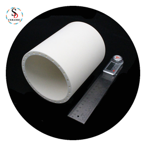 Большой диаметр <span class=keywords><strong>95</strong></span>% глинозема керамическая труба <span class=keywords><strong>Al2o3</strong></span> керамический цилиндр для высоких температур - Product Image 5