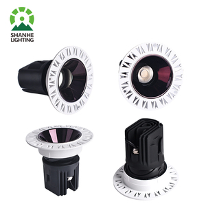 <span class=keywords><strong>Spot</strong></span> encastré au <span class=keywords><strong>plafond</strong></span> réglable Shanhe Modern IP65 étanche 7W 12W Cob Gold Trimless LED Downlight - Product Image 4