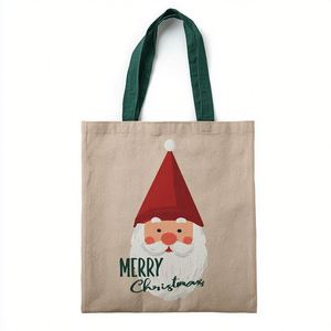 Custom Logo Organic Cotton Canvas Tote <b>Bag</b> Durable <b>Reusable</b> Fashionable Handled Shopping <b>Bag</b> Eco-Friendly for Promotions - Product Image 1