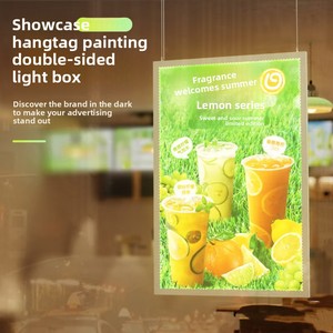 Mỏng Nhôm Khung Ánh Sáng Hộp Dấu Hiệu Với A1/A2/A3/A4 Trang Trí LED Ảnh Áp phích Ánh Sáng Hộp Cho Trong Nhà Kinh Doanh Hiển Thị - Product Image 5