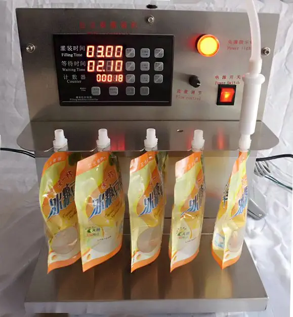 نقية ماكينة تعبئة المياه الصغيرة ماكينات تعبئة للبيع جوز الهند ماكينة صب الحليب