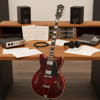 6-String Jazz Hollow-Body Electric Guitar 335 Custom Fast Shipping High Quality