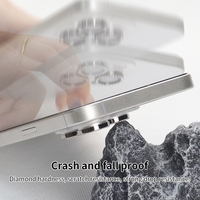 Protection d'Objectif de Caméra Strass en Verre Trempé sur Mesure d'Usine pour iPhone 11 12 13 14 15 16 Pro Max Plus