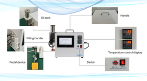 Высокоточный высокоточный пневматический полуавтоматический шприц с подогревом, 1 мл, 2 мл - Product Image 4