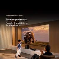 Cinéma laser tricolore RGB 4K S2 Pro, écran personnalisé de 80 à 200 pouces pour créer une expérience de cinéma de jeu immersive