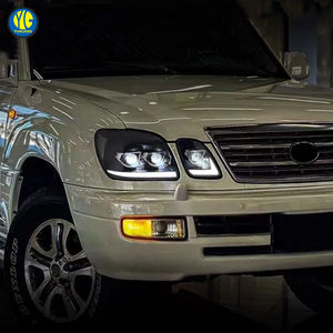 Faros Delanteros YU GUANG para <span class=keywords><strong>Lexus</strong></span> LX470 <span class=keywords><strong>1998</strong></span>-2007, Accesorios para Automóviles, Actualización de Luces Delanteras <span class=keywords><strong>LX</strong></span> <span class=keywords><strong>470</strong></span>, Lámpara de Proyector LED, Faro Delantero - Product Image 4