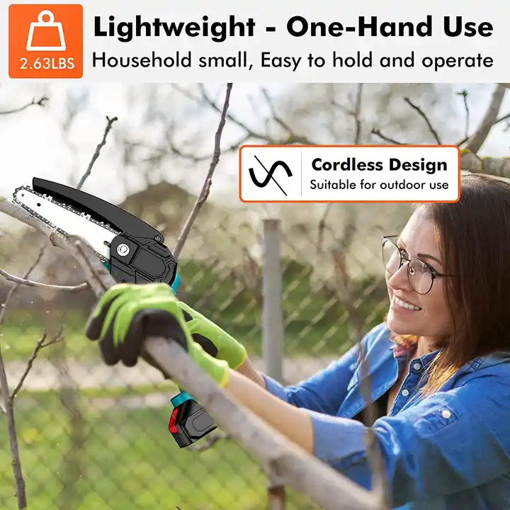 chainsaw with frame set