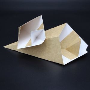 Scatola in Cartone Kraft Personalizzata per Imballaggio Alimentare <span class=keywords><strong>di</strong></span> Patatine Fritte <span class=keywords><strong>da</strong></span> <span class=keywords><strong>Cucina</strong></span> - Product Image 4